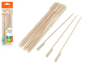 Бамбуковые шпажки, 25 шт., 25 см, 30 x 8 x 1.5, 91843, Simple Solution