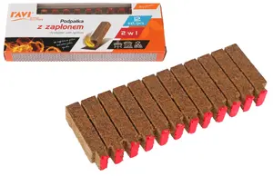 Разжигатель огня Simple Solution 2-в-1, 12 штук