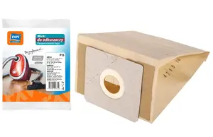 Philips P15 paper vacuum cleaner bags 5 pcs., 20 x 2 x 30, 20375, Simple Solution