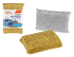 NETINOX Scourer, 7.5 x 3 x 11.5, 00509, Simple Solution