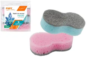Губки для посуды TEIDE, 3 шт., 11 x 6 x 9, 00566, Simple Solution