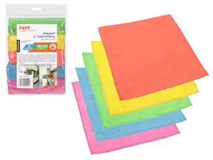 Microfibre wipes, set 5 pcs, 17.5 x 4 x 26, 10442, Simple Solution