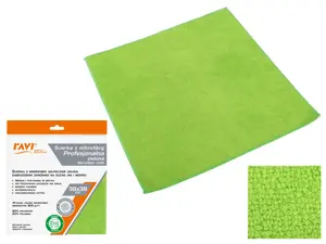 Professional microfiber cloth, green, 20 x 1 x 23, 10476, Simple Solution