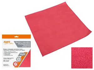 Simple Solution Professional Microfiber Cloth, Red