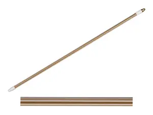 Simple Solution PLATINUM II rokturis, 120 cm, krēmkrāsas-zelta