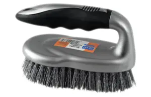 Щетка для чистки Simple Solution PLATINUM в форме утюжка, серебристая
