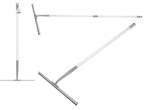 Logu tīrītājs Simple Solution GREY COLLECTION ar teleskopisku kātu, 45 cm