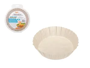 Simple Solution Round Air Fryer Baking Paper Liners, 16 cm, 50 Pieces