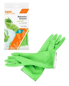 Хозяйственные перчатки Simple Solution из латекса с алоэ вера, размер S, 1 пара