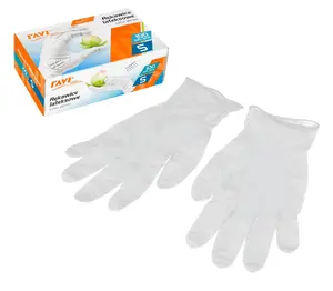 Pūderēti lateksa cimdi S, 100 gab., 12 x 7 x 20, 00956, Simple Solution