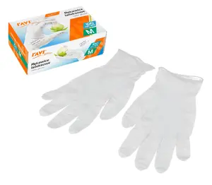 Pūderēti lateksa cimdi M, 100 gab., 12 x 7 x 20, 00957, Simple Solution