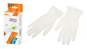 Латексные перчатки Simple Solution, размер S, белые, 10 штук