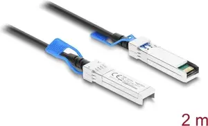 Delock SFP28 to SFP28 Twinax Cable 25 Gbps 2 m