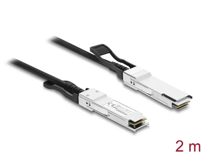 DeLOCK Twinax kabelis QSFP+ uz QSFP+