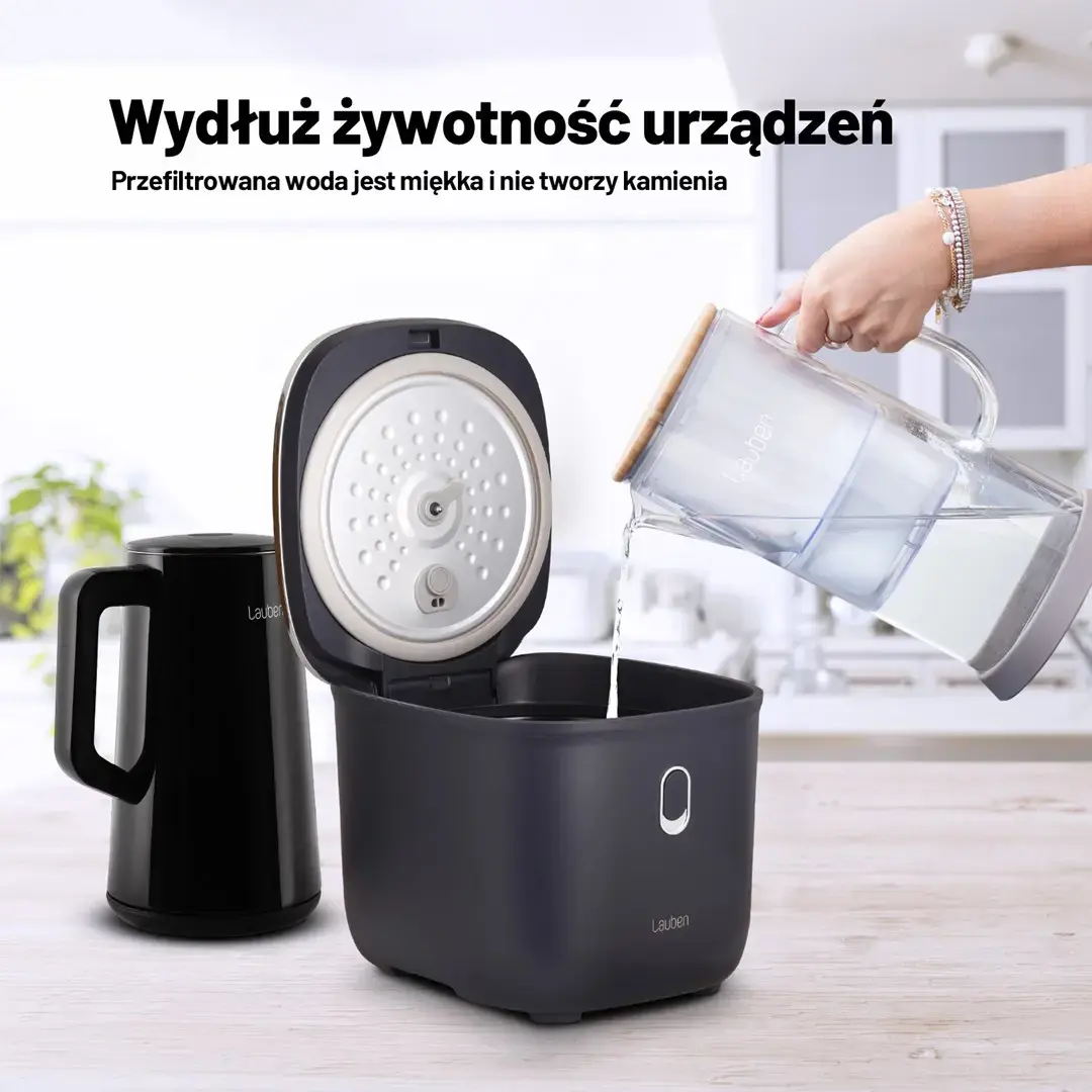 Фильтр-кувшин для воды Lauben Glass Water Filter Jug 32GW Photo 3