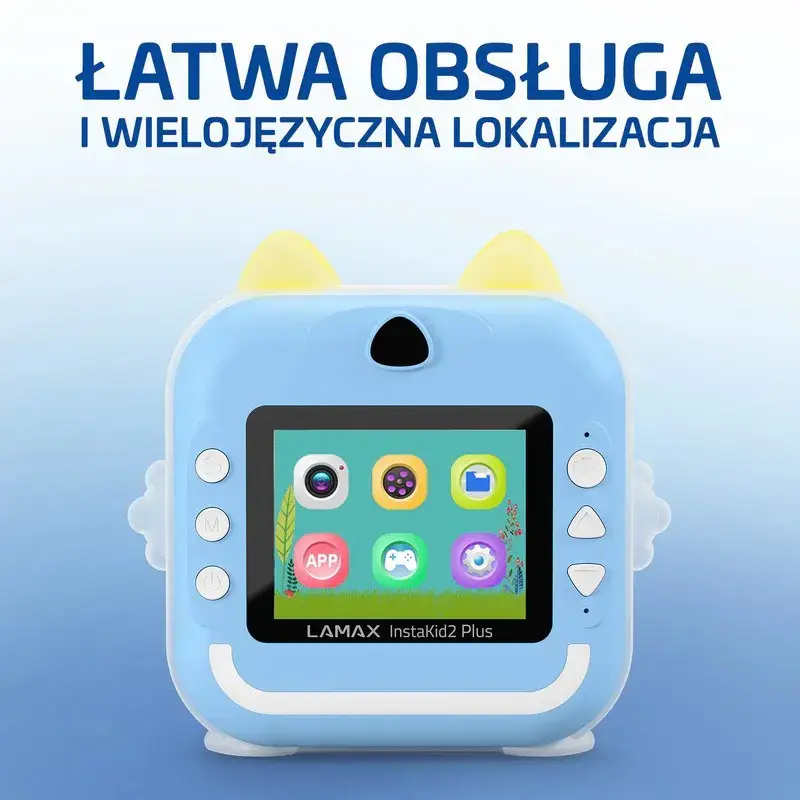 LAMAX InstaKid2 Plus Kids Camera - Blue Photo 5