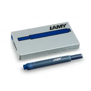 Чернильные картриджи Lamy T10 для перьевых ручек, синие, 5 штук