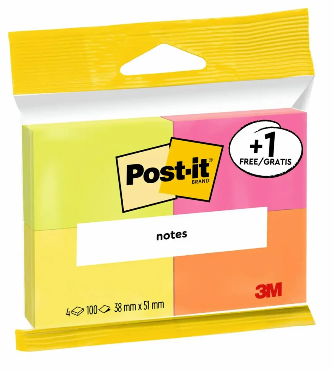 Post-It 3M 6812-P Self-Adhesive Note Paper Set Photo 2