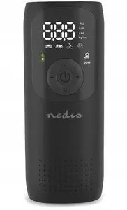 Аккумуляторный автомобильный компрессор Nedis PAAC10BK, 10.3 бар