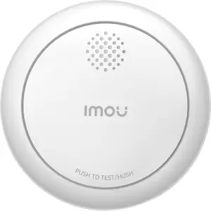 IMOU ZSM1 Kit-EU-6 Smart Smoke Detector Set with ZG2 Gateway, 6 Pieces, EN 14604 Certified