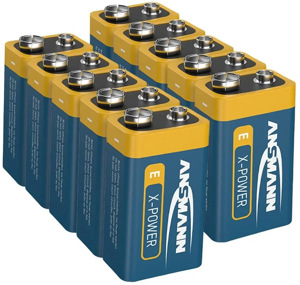 ANSMANN Premium X-Power 9V E/6LR61 sārma