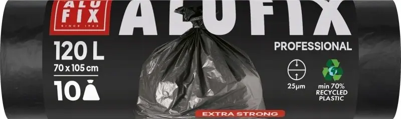 Atkritumu maisi Alufix Professional, 120 l