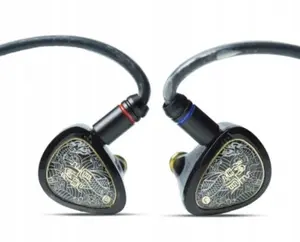 4World Tangzu Waner 2 In-Ear Headphones, Black, 4.4mm Connector