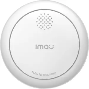 IMOU ZSM1 Kit-EU-3 Smart Smoke Detector Set with ZG2 Gateway, 3-Pack, EN 14604 Certified