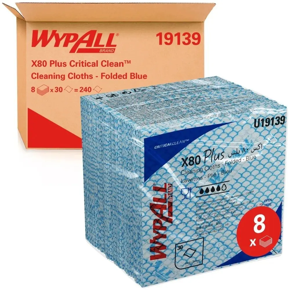 Neaustās salvetes WYPALL X80 Plus Critical