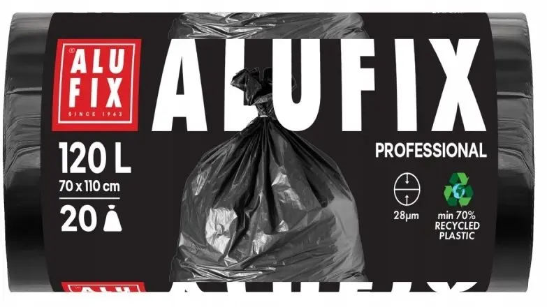 Alufix Professional LDPE atkritumu maisi, 120l