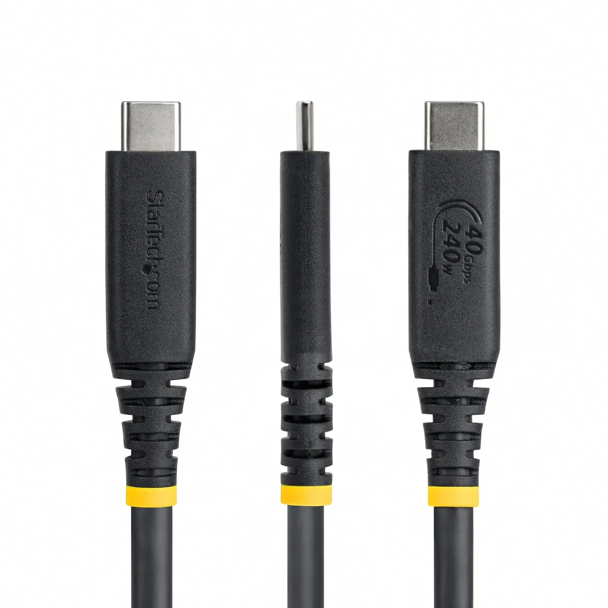 StarTech CC1M40GUSB4TP 1m USB4 Cable USB-C 40Gbps Photo 2