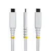 StarTech USB4 Cable USB-C to USB-C 40Gbps White Photo 2
