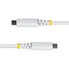 StarTech USB4 Cable USB-C to USB-C 40Gbps White Photo 3