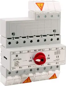 Переключатель сеть-генератор Spamel PRZK-3063NW01 63A 3P+N