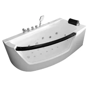 AMUE AMO-0076 TURBO Single Massage Bathtub, Right-Hand Configuration