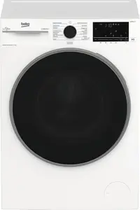 Стирально-сушильная машина Beko B3DFT512447W, отдельностоящая, фронтальная загрузка, 1400 об/мин, белая