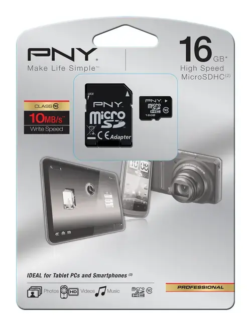 Карта памяти HP Flash MicroSD 16 ГБ Class 10 Photo 2