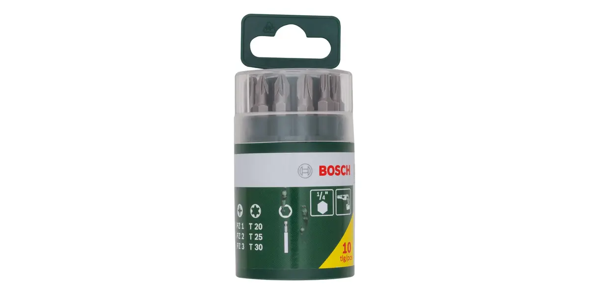 Bosch 2607019452 uzgaļu komplekts (10 gabali) Photo 2