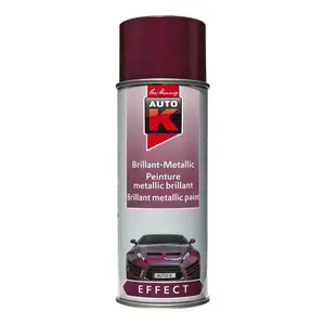 Аэрозольная краска AUTO-K Effect Brilliant Metallic, Indy Red, 400 мл