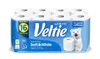 VELTIE White Toilet Paper 16 Rolls Photo 2