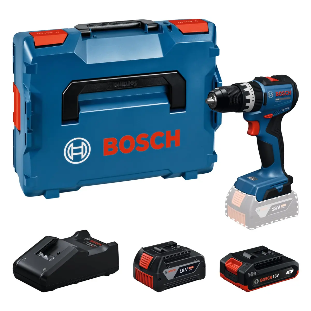 Bosch Professional GSB 18V-52 akumulatora triecienurbjmašīna-skrūvgriezis