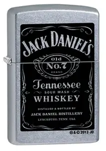Zippo Jack Daniel's Chrome Windproof Lighter