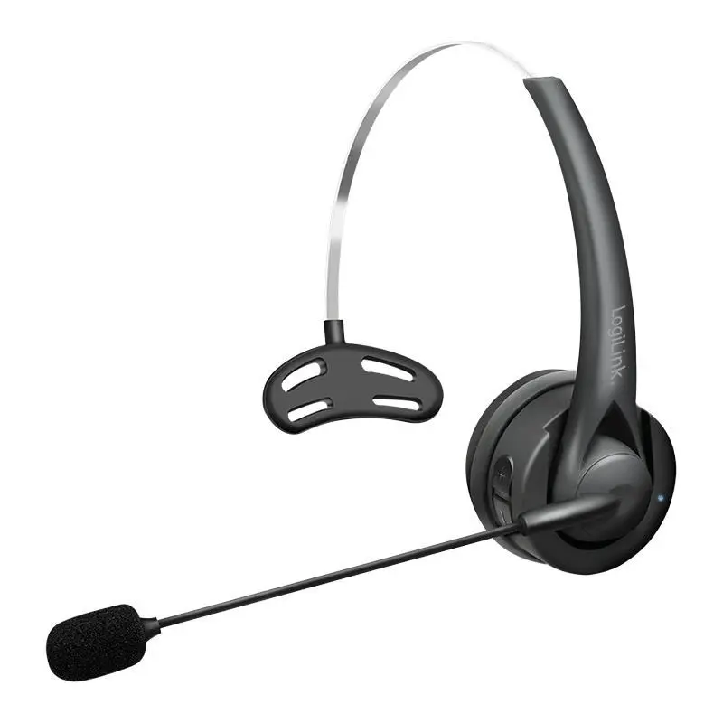 LogiLink BT0075 uzliekamās Bluetooth austiņas melnas