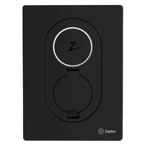 Zaptec Go Black Wall-Mounted EV Charging Station, Type 2, 22kW