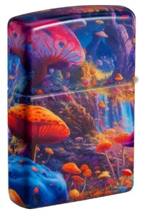 Zippo 46433 Mushroom Forest Design Windproof Lighter