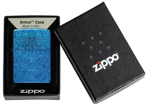 Ветрозащитная зажигалка Zippo Armor Hamsa Design 46752