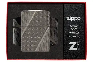 Ветрозащитная зажигалка Zippo Armor Elegant Dots Design