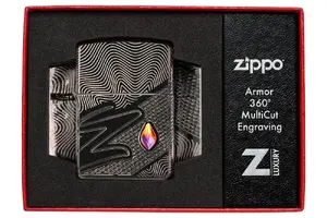 Ветрозащитная зажигалка Zippo Armor Crystal Design 46928