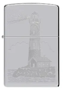 Zippo 46725 pretvēja šķiltavas ar bākas dizainu