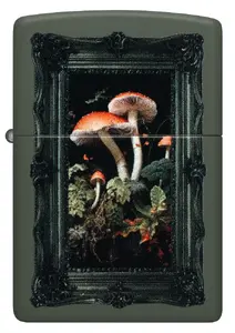 Ветрозащитная зажигалка Zippo 46841 Framed Fungi Design